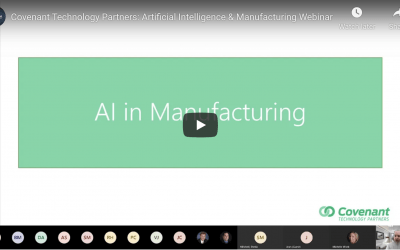 Artificial Intelligence & Manufacturing Webinar