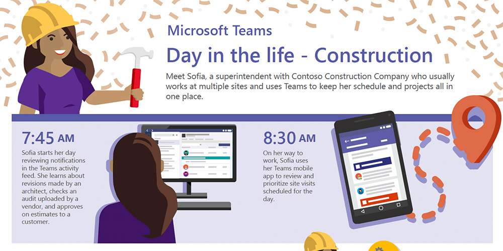Microsoft Teams- Day in the Life- Construction