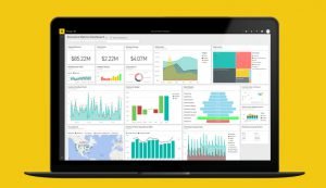 Power BI on Laptop