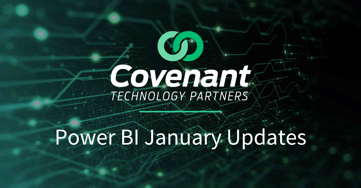 Power BI January Updates Released by Microsoft