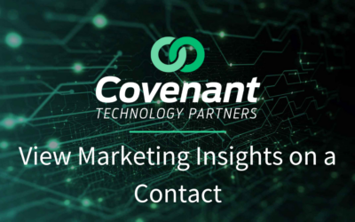 View Marketing Insights on a Contact