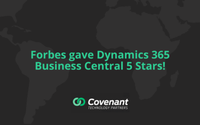 Forbes gave Dynamics 365 Business Central 5 Stars!