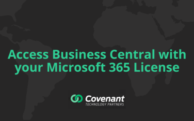 Access Business Central with your Microsoft 365 License