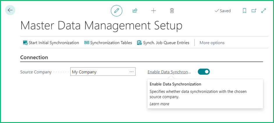 Master Data Management Setup 2